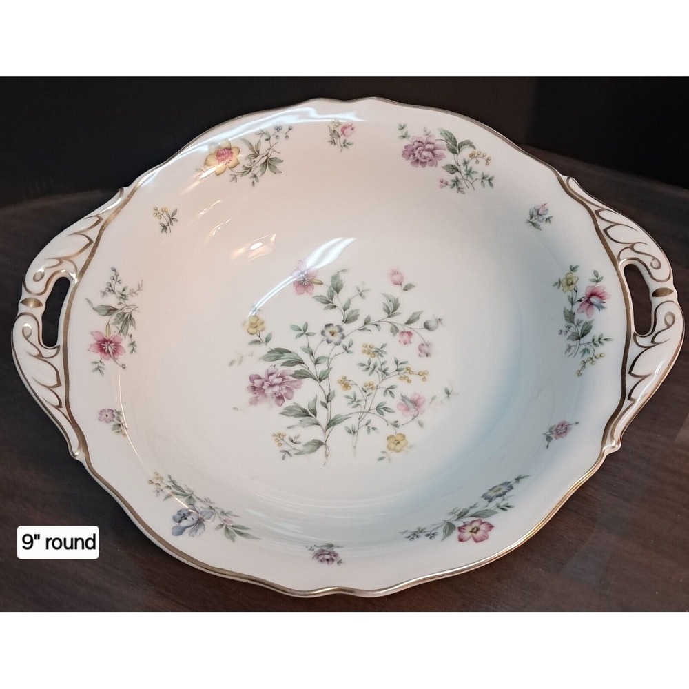 Franconia Krautheim Selb Bavaria Millefleurs bone‎ China, 9" bowl
